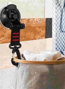 4 Pcs Hooks Suction Cup Swivel Red Pack Strong Heavy Duty