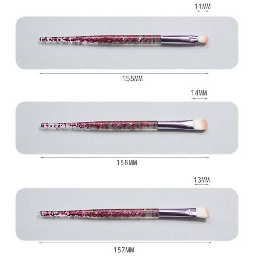 New Green Onion Powder Makeup Brush Set Makeup Tools Loose P