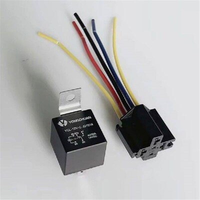 5Pin Waterproof Automobile Relay Sealed Integrated Wired