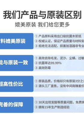 适配DEWOO韩国大宇无雾加湿器滤网PH02/PH02S加湿滤芯可水洗防霉