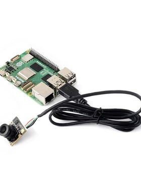 微雪IMX3 USB摄像头175度广角 宽动态 0万像素30帧2K视频录像