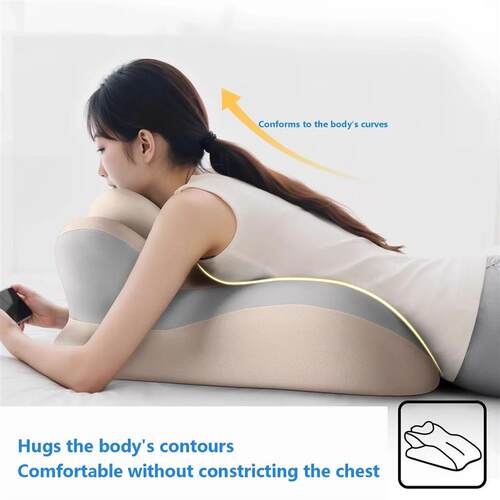 Memory Foam Pillow Ergonomic Support Neck Leg Rest Reading P