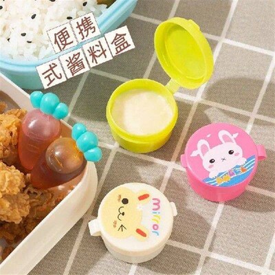 3/4pcs Mini Sauce Bottle Refillable Ketchup Honey Salad