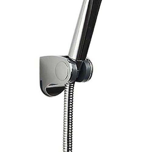 Shower Head Holder Chrome Bathroom Wall Mount Adjustable