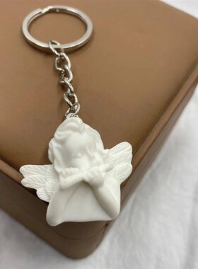 Fashion Cute Cupid Angel  Keychain ring pendant men and wome