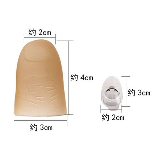2pcs/set Magic Thumbs Light Toys for Adult Magic Trick Props