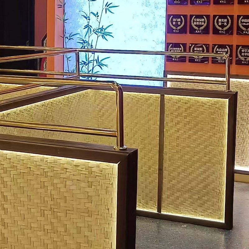 竹编人字编竹席墙面装饰吊顶民宿酒店复古竹编席墙面装修工地草席,床上用品,竹席,淘宝优惠券,粉丝福利购,淘宝优惠卷