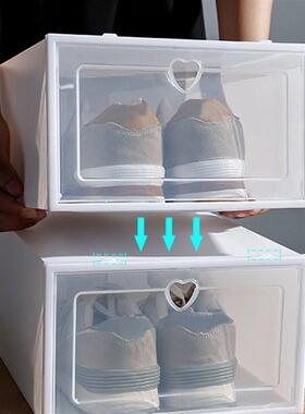 20 Pack Shoe Storage Box, Clear Front Lid Plastic Stackable