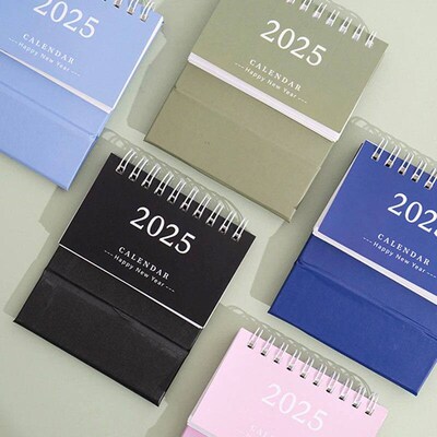 2025 Desk Calendar Yearly Monthly Daily Planner Time Manegem