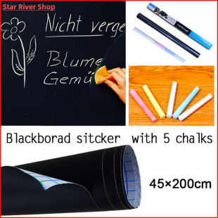 and Wal Blackboard Peel Adhesive Chalkboard Self Vinyl Stick
