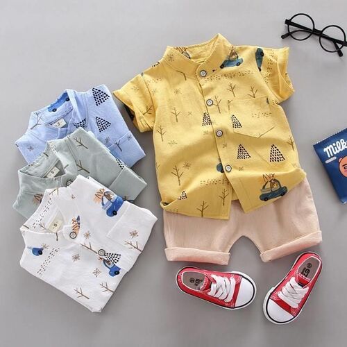 Boy's summer wear suit clothes - cartoon cute childr