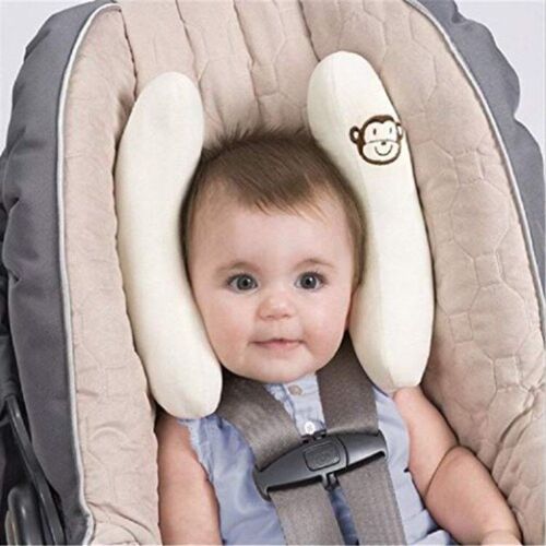 Car Chair Baby Pillow Adjustable Custom fit as Baby Grows To