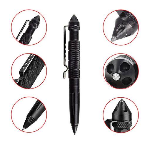 Outdoor Self-Defense Tactical Pen /B2 Tungsten Steel Tip EDC