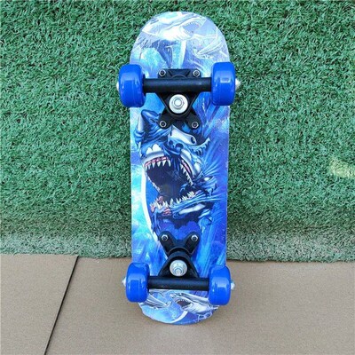 43cm Children Skateboard Maple Double Rock Skate Board Child
