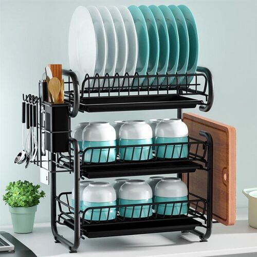 Rack kitchen drop large dish rack shelf bowl chopsticks