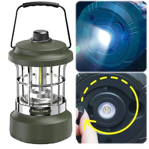 Camping Light Hanging Tent Light IP44 Waterproof Handheld