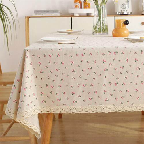 Tablecloth cloth plaid desk mat tea table mat table cloth