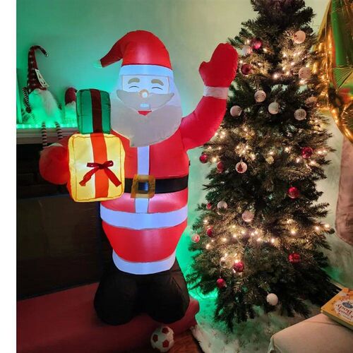1.5M/5FT Christmas Inflatable Santa Claus Outdoor Decoration