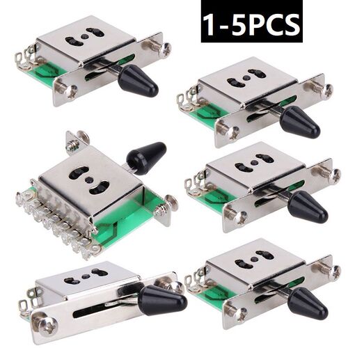 Colorful 5 Way Electric Guitar Pickups Toggle Selector Switc