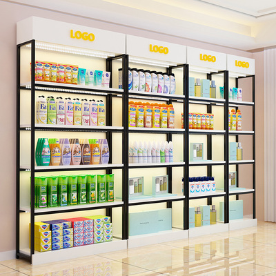 货架展示架陈列柜展示柜土特产货柜展柜产品展架茶叶陈列架烟酒店