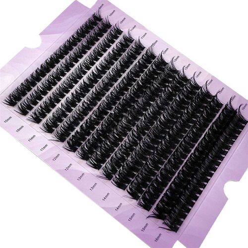 New 280Bundles 100D Cluster Eyelash Extenson 9-16mm Natural