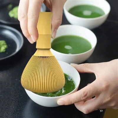 DIY Japanese Ceremony Bamboo Matcha Practical Powder Whisk