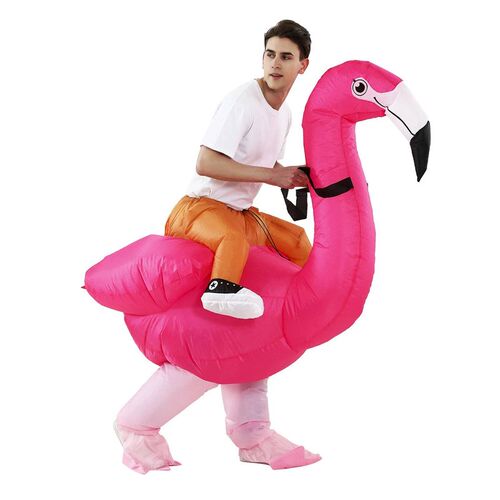 Flamingo Inflatable Costume Christms Mascot  Costume For Wom