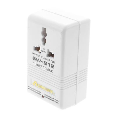 New 100W 110V/120V to 220V/240V Step-Up-Down Voltage