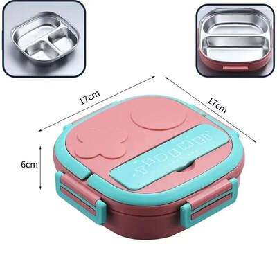 Outing Tableware 304 Portable Stainless Steel Lunch Box Baby