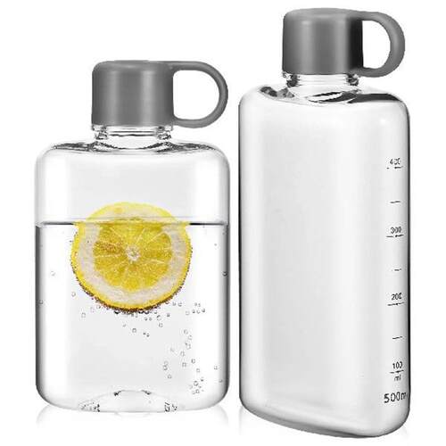 Cycling Portable Flat Kettle Travel Mug Outdoor Water