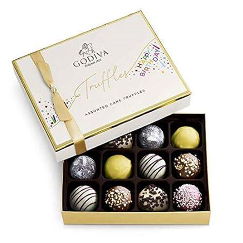 Godiva Chocolatier Birthday Truffles Assorted Chocolate G