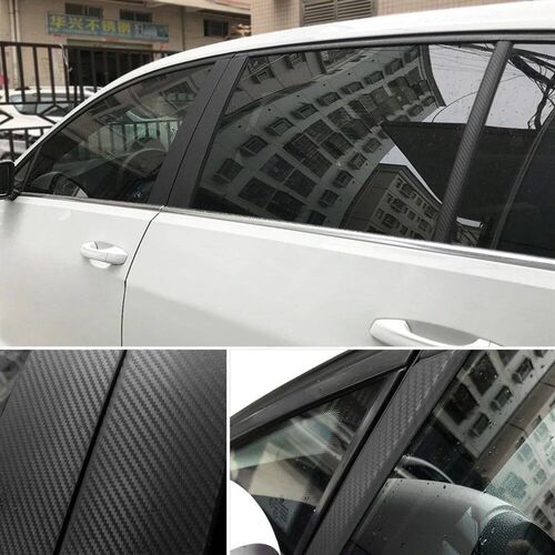 50cmx200cm 3D Carbon Fiber Vinyl Car Wrap Sheet Roll Film Ca