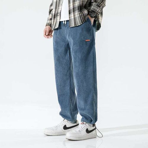 Spring an Autumn New Mens Casual Pants teny Bran Coruroy Lo
