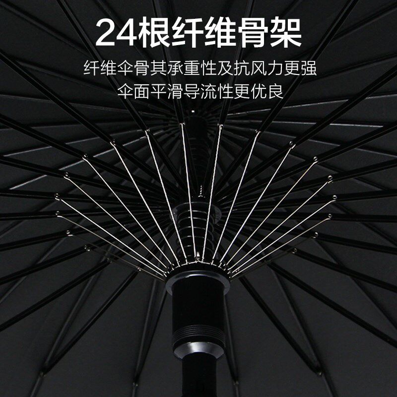 2骨长柄雨伞男士加大加厚加固自动结实抗风商务直杆伞黑定制男女,居家日用,伞,淘宝优惠券,粉丝福利购,淘宝优惠卷