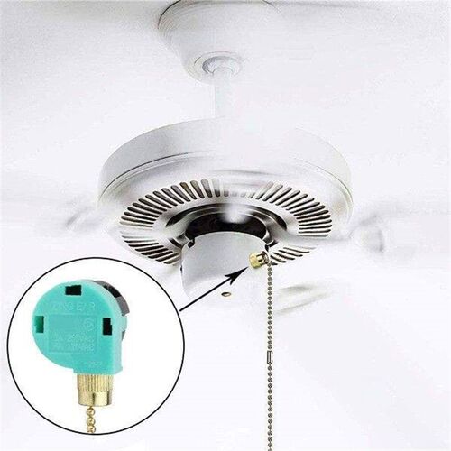 3Pcs ZE-268S6 Ceiling Fan Switch 3 Speed 4 Wire for Ceiling