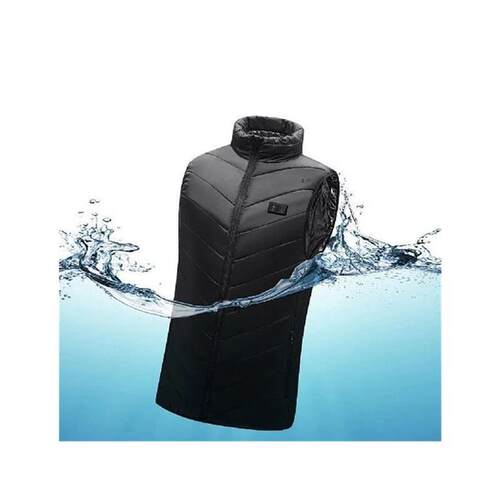 11 Area Heated Vest Stand Collar Winter Thermal Waistcoat