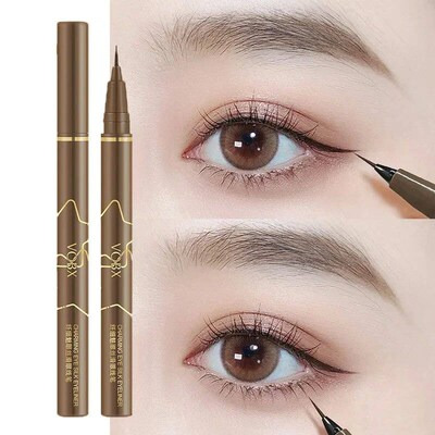 Brown Liquid Eyeliner Lasting Waterproof Sweatproof Eyeliner