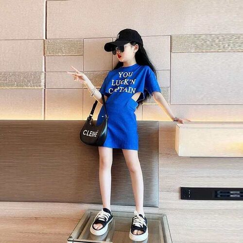Girls Summer Dress New Style Fashionable Childrens Summer
