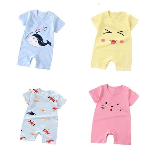 Baby+Jumpsuits+Cotton+Rompers+Boys+Girls+Romper+Newborn+baby