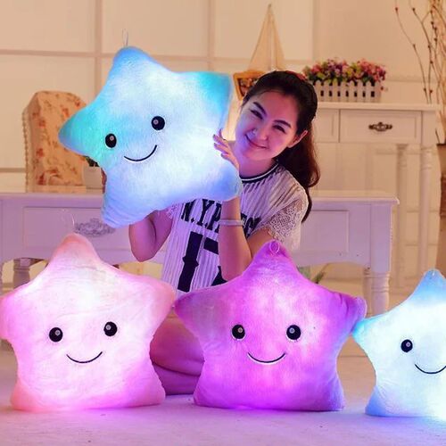 34CM Creative Toy Luminous Pillow Soft Stuffed Plush Glowing