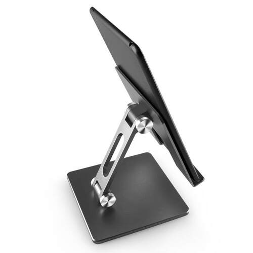Flat Bracket Aluminum Alloy Foldable mputer Bracket Desktop