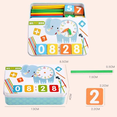 Kindergarten mathematics enlightenment addition and subtract