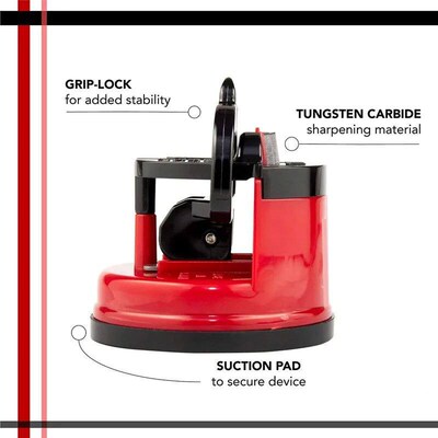 Knife Sharpeners, Mini Knife Sharpener with Suction Base, Po