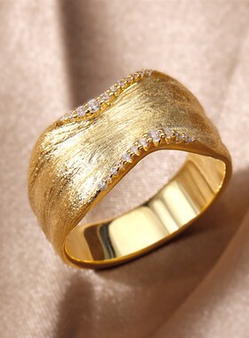 Fashion Vintage Cubic Zirconia Stackable Chic Rings for Wome