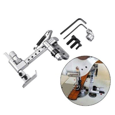 Suspended Edge Guide for Industrial Walking Foot Sewing