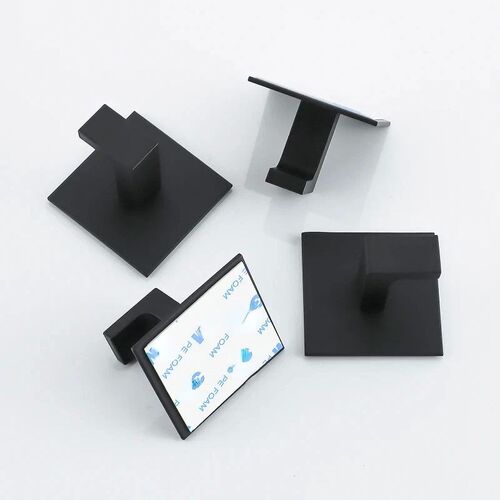 1-4pcs Strong Adhesive Wall Hook Sticker Hanging Coat Rack C