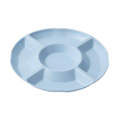 5 Compartment Flower Shape Appetizer Household Food Grade Pl
