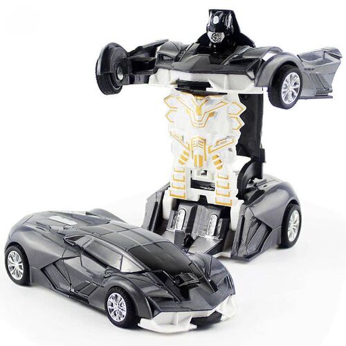 One-key Automatic Transform Robot Car Model Toy for Boys Chi