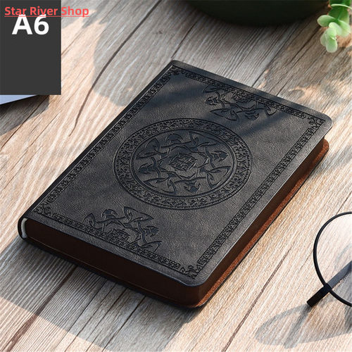 New Portable Vintage Pattern PU Leather Notebook Diary