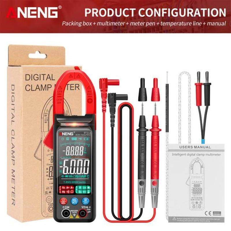 ANENG ST212 Digital Clamp Meter 6000 Counts Multimeter图片